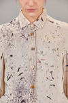 camicia lunga, lievemente sfiancata, in tela di viscosa - ARCHIVIO J. M. RIBOT 
