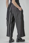 pantalone morbido costruito a mix di tele vintage di cotone e lana vergine - ARCHIVIO J. M. RIBOT 