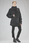 long and wide long-stitch knit sweater in wool and nylon - JUNYA WATANABE 