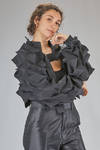'sculpture' shrug in origami polyester jersey - JUNYA WATANABE 