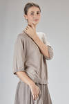 half sleeves t-shirt in soft and light Indian cotton - BOBOUTIC 