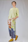 t-shirt a maniche corte in maglia leggera di lino e poliammide - F-CASHMERE by FISSORE 