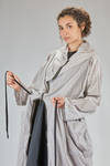 long raincoat in polyamide taffetas - KIMONORAIN 