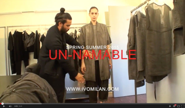 UN-NAMABLE Primavera/Estate 2015...in anteprima il video dallo showroom di Carpi!