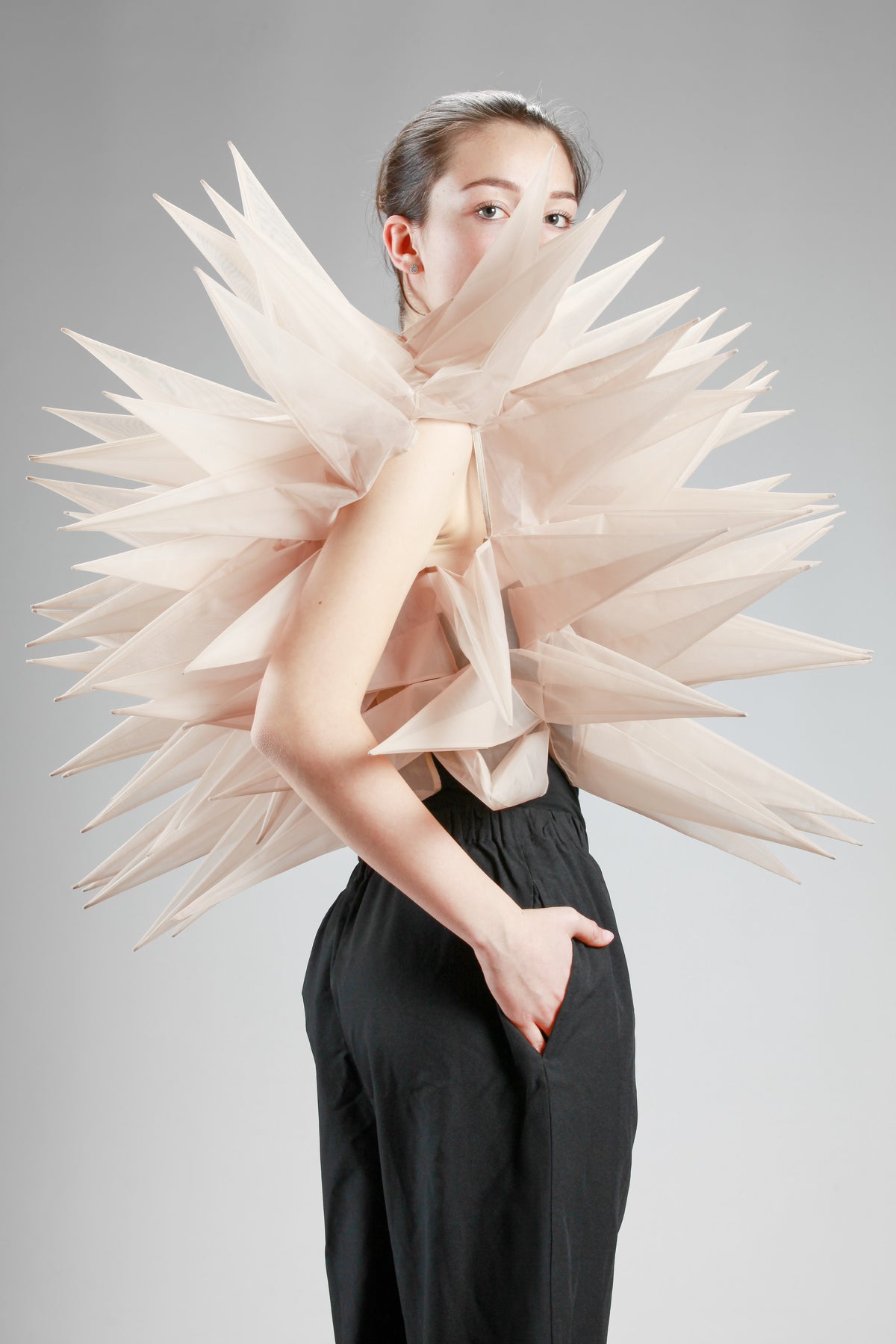 Gilet 'sculpture' a stella