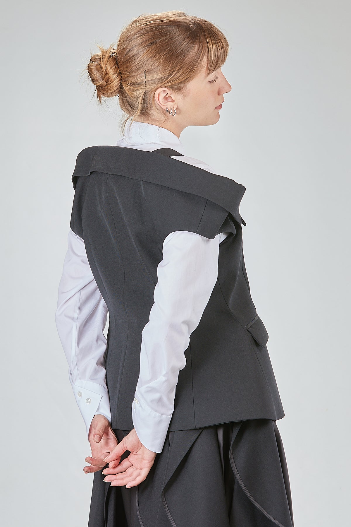 Ivo Milan Radical Fashion - gilet - NOIR KEI NINOMIYA