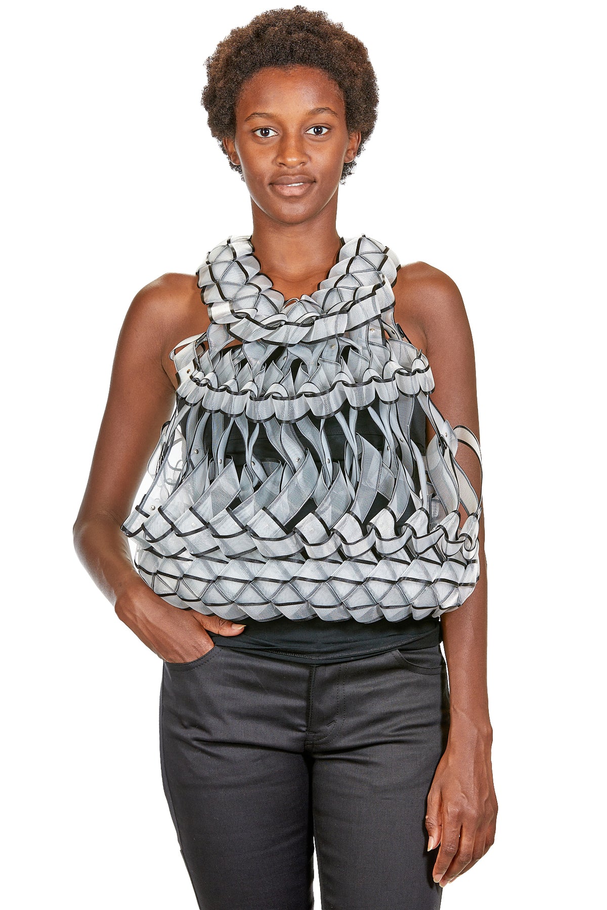Ivo Milan Radical Fashion - gilet - NOIR KEI NINOMIYA