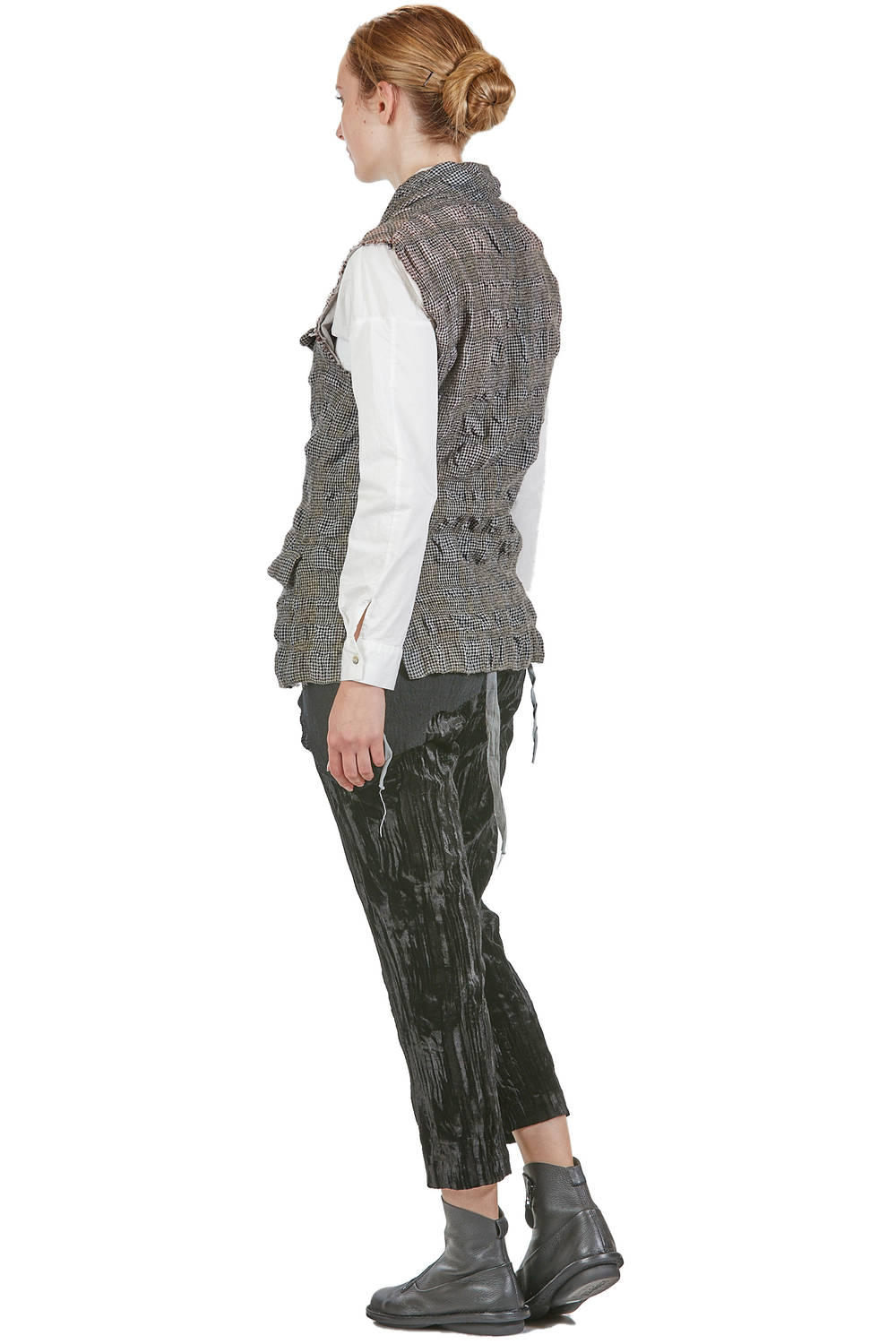 ARCHIVIO J. M. RIBOT - Men's Vest In Vintage Prince Of Wales