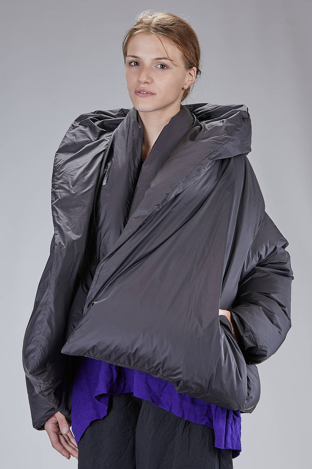 Daniela Gregis single-breasted wool coat - Blue