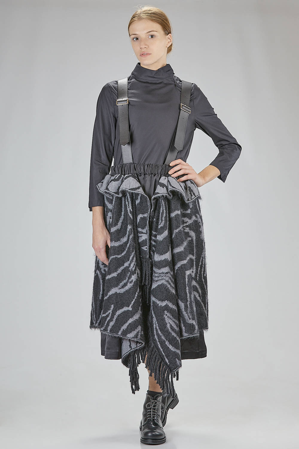 NOIR KEI NINOMIYA Gonna 'sculpture' Sotto Al Ginocchio, Ampia