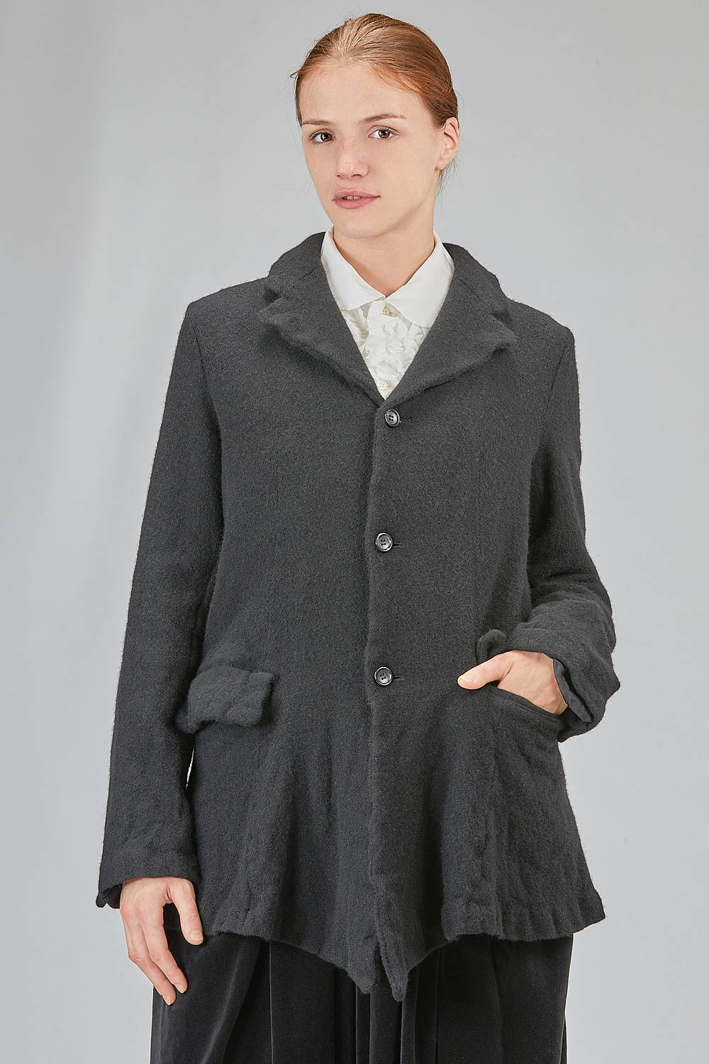 ジャケット・アウター comme des garcons homme wool acryl coat COMME des GARCONS HOMME PLUS Vintage Cloth Lining Jacket