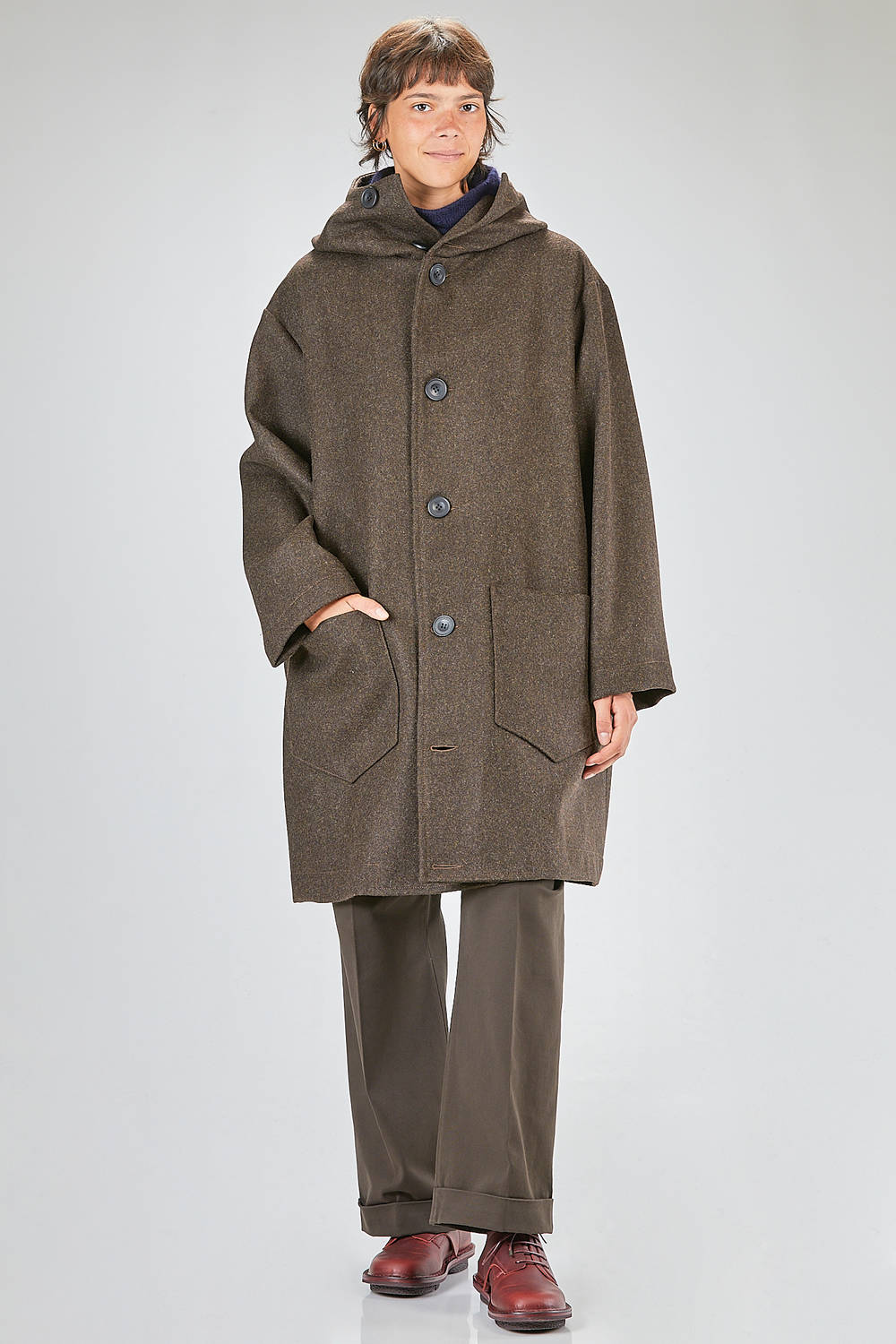 CLANE OVER MAXI DUFFLE COAT ウール 松本恵奈のMUST BUY- 11月4日（金）発売の”OVER MAXI DUFFLE