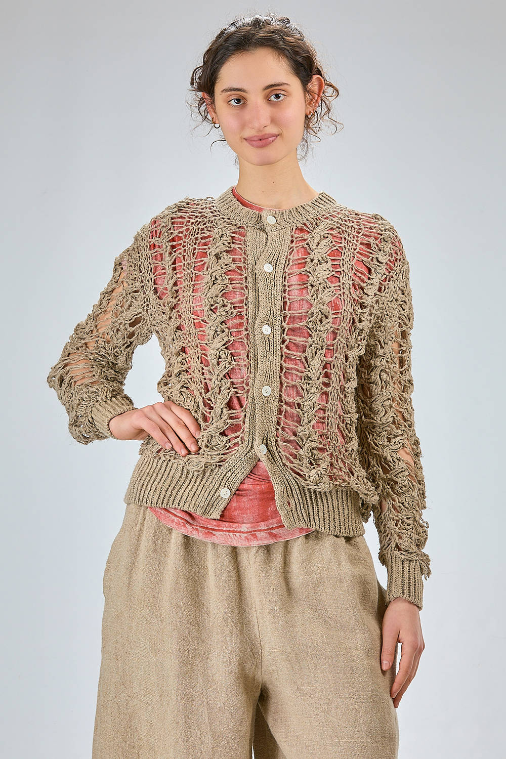 COMME DES GARÇONS - Long And Soft Cardigan Sweather Made Of