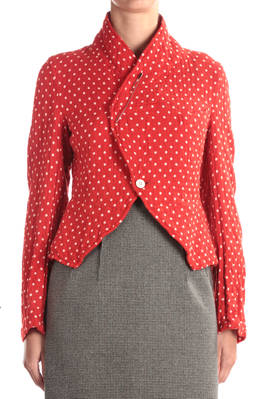 polka dot pattern wool jacket - COMME des GARÇONS - COMME des GARÇONS 