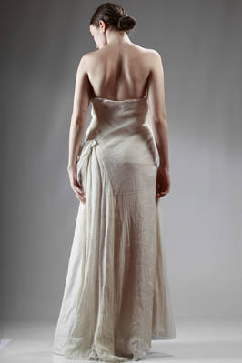 YOHJI YAMAMOTO - Long Haute Couture Asymmetric Dress :: Ivo Milan