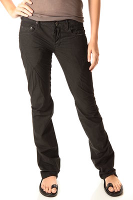 five pockets treated popeline jeans - RICK OWENS 