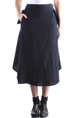 back string flare skirt - Y'S Yohji Yamamoto 