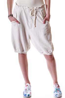 cotton jersey bermuda shorts -  