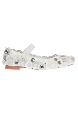 leather sequins pump - TAO 