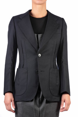 wool serge man style fitted jacket - JUNYA WATANABE 