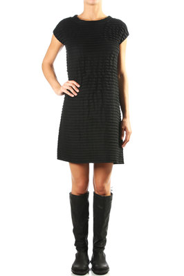 pleats knit short dress - HAAT 
