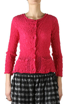 cauliflower crinkled effect jacket - CAULIFLOWER Issey Miyake 