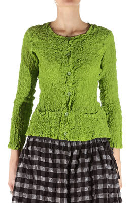 cauliflower crinkled effect jacket - CAULIFLOWER Issey Miyake 