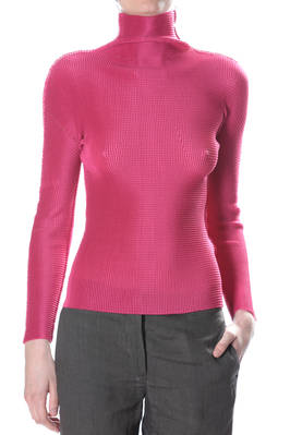 shear off high neck and sleeves A-POC top - CAULIFLOWER Issey Miyake 