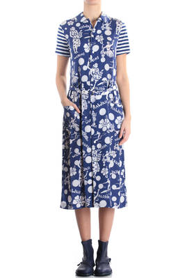 Hawaiian pattern shirt dress - COMME des GARÇONS - COMME des GARÇONS 