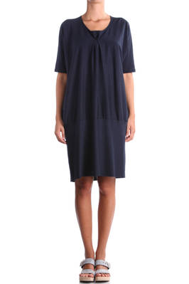 cotton jersey low waist dress - SHU MORIYAMA 