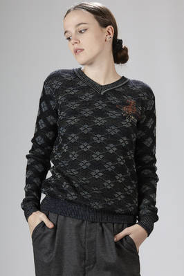 VIVIENNE WESTWOOD - Gold - Wool, Cotton And Polyamide Jacquard  