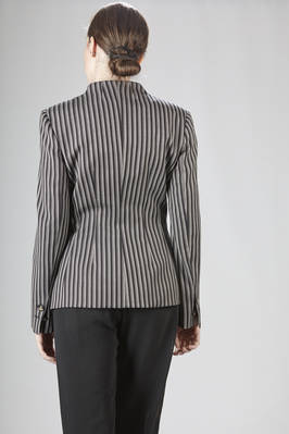 VIVIENNE WESTWOOD - Red - Fitted-At-The-Waist Jacket In Pinstripe