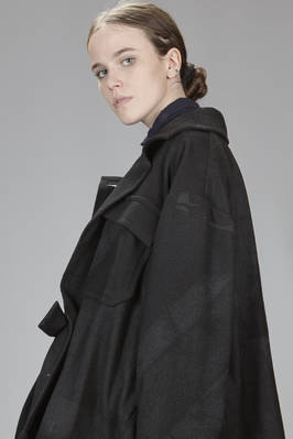 VIVIENNE WESTWOOD Anglomania - Mantle Coat In Wool And Viscose