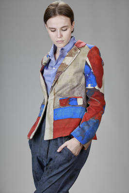 VIVIENNE WESTWOOD Anglomania - Short Man Jacket In Peach Touch