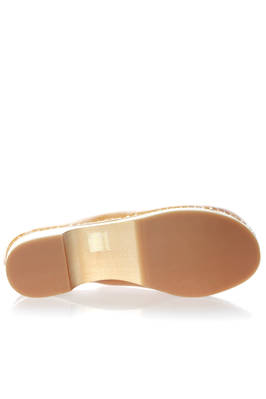 DANIELA GREGIS - Classic Clog In Wood With Leather Uppers :: Ivo Milan
