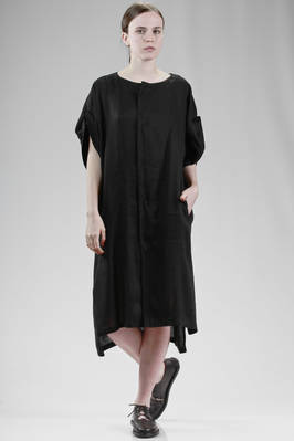 Y'S Yohji Yamamoto - Calf Length Robe – Manteau In Light Tencel And ...