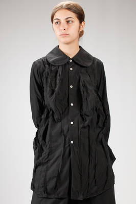 COMME DES GARÇONS - Long And Wide Shirt In Really Soft Polyester Canvas ...