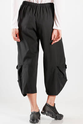 COMME DES GARÇONS - Wide Trousers In Wool Gabardine With Raw Cut Gashes ...