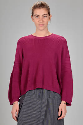 MA'RY'YA - Soft And Asymmetric Sweater In Light Cotton And Linen ...