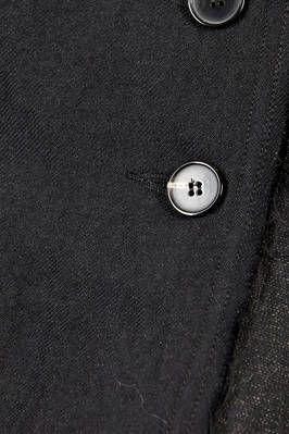 MARC LE BIHAN - Long And Slim Fitted Jacket In Washed Pinstripe Of