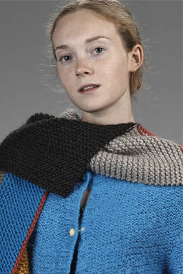 DANIELA GREGIS - Stole In Wool Knitted :: Ivo Milan