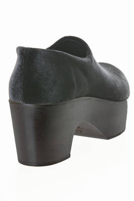 DANIELA GREGIS - Clog In Cotton Smooth Velvet :: Ivo Milan