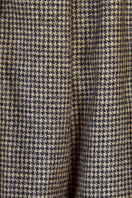 pantalone ampio in pied de poule di lana - DANIELA GREGIS 
