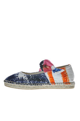 ‘espadrillas’ in cotone multicolor a mano pesca - DANIELA GREGIS 