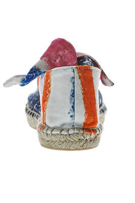 ‘espadrillas’ in cotone multicolor a mano pesca - DANIELA GREGIS 