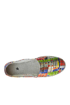 ‘espadrillas’ in cotone a mano pesca multicolor - DANIELA GREGIS 