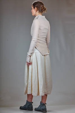 hip-length slim fit jacket in stretch crêpe of polyamide, silk and elastane - MARC LE BIHAN 