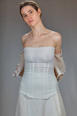 hip-length slim fit jacket in stretch crêpe of polyamide, silk and elastane - MARC LE BIHAN 