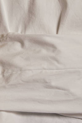 'sculpture' shirt in cotton poplin - MARC LE BIHAN 