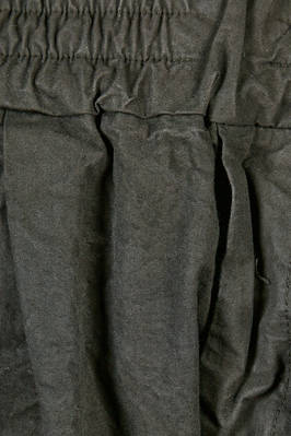 pantalone ampio in tela compatta di cotone lavato - ALBUM DI FAMIGLIA 